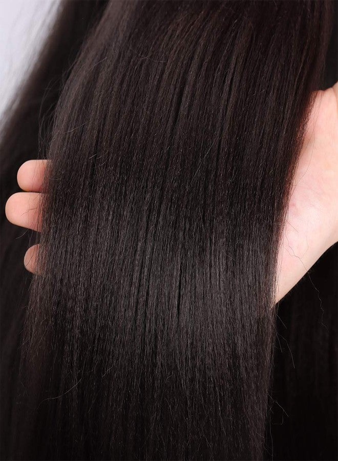 دورساني وصلات شعر مضفرة مسبقًا، لون بني ناعم ياكي، طول 12 بوصة، 8 عبوات، شعر للأطفال والنساء والفتيات، رقم 4 - Image 4